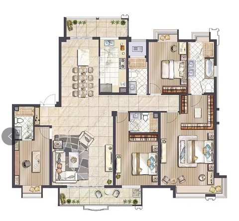 扬州艺树院户型图