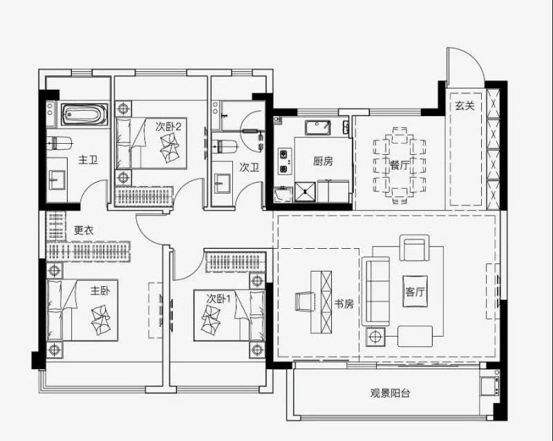 扬州奥园京杭湾户型图