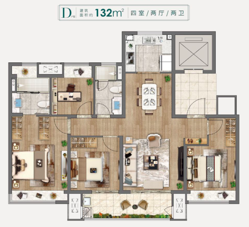 扬州书香一品户型图
