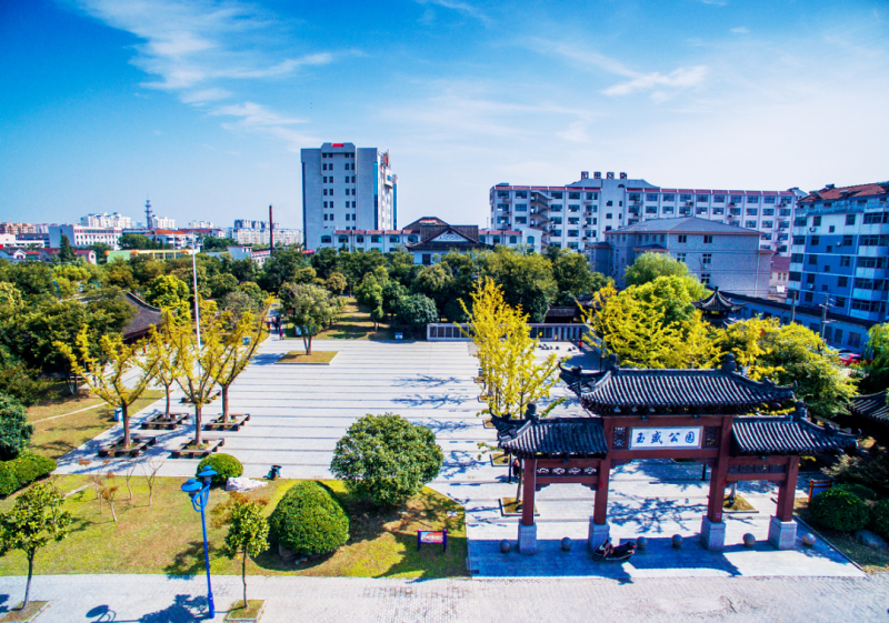 玉盛公园实景图