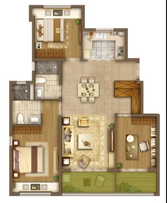 扬州璀璨星辰户型图